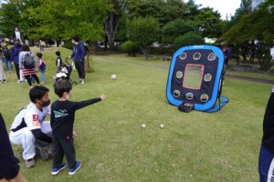 2021秋の上州どっと楽市_野球教室