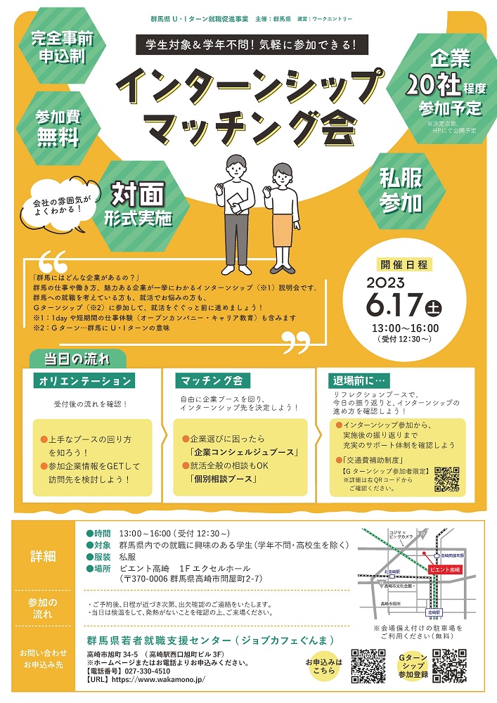 インターンシップマッチング会